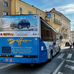 Pubblicità dinamica autobus Provincia di Cuneo