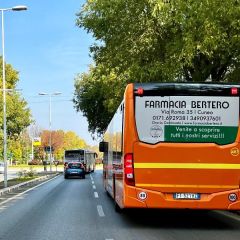 Pubblicità dinamica autobus Cuneo