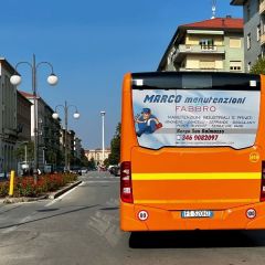 Pubblicità dinamica autobus Cuneo