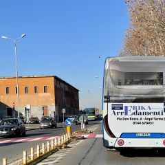 Pubblicità dinamica autobus Provincia di Alessandria