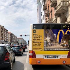 Pubblicità dinamica autobus Cuneo