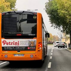 Pubblicità dinamica autobus Cuneo