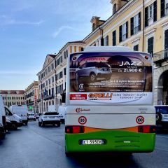 Pubblicità dinamica autobus Cuneo