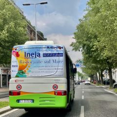 Pubblicità dinamica autobus Cuneo