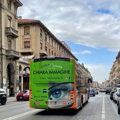 Pubblicità dinamica autobus Cuneo