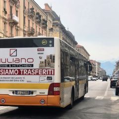 Pubblicità dinamica autobus Cuneo