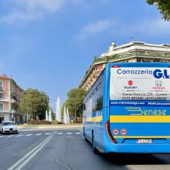 Pubblicità dinamica autobus Cuneo & Provincia