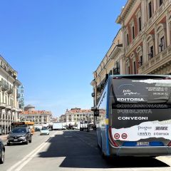 Pubblicità dinamica autobus Provincia di Cuneo