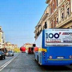 Pubblicità dinamica autobus Provincia di Cuneo