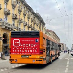 Pubblicità dinamica autobus Cuneo