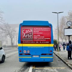 Pubblicità dinamica autobus Provincia di Cuneo