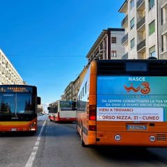 Pubblicità dinamica bus Cuneo