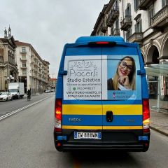 Pubblicità dinamica autobus Provincia di Cuneo
