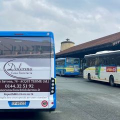 Pubblicità dinamica autobus Acqui Terme