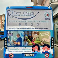 Pubblicità dinamica autobus Provincia di Alessandria