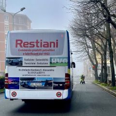 Pubblicità dinamica autobus Provincia di Alessandria