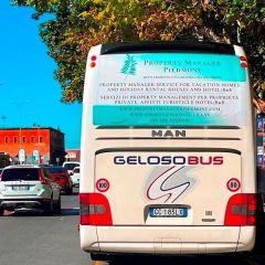 Pubblicità dinamica bus Alessandria