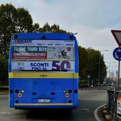 Pubblicità dinamica autobus Provincia di Alessandria