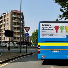 Pubblicità dinamica autobus Provincia di Alessandria