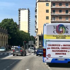 Pubblicità dinamica autobus Provincia di Alessandria