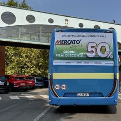 Pubblicità dinamica autobus Provincia di Asti