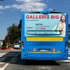 Pubblicità dinamica autobus Provincia di Cuneo