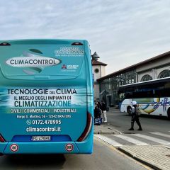 Pubblicità dinamica autobus Provincia di Cuneo