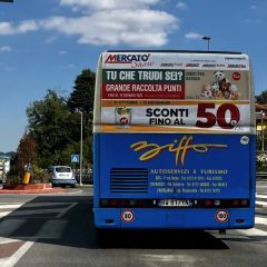 Pubblicità dinamica autobus Provincia di Cuneo