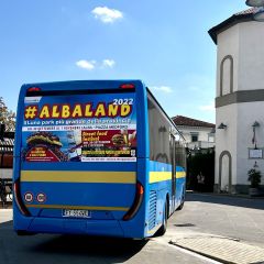 Pubblicità dinamica autobus Provincia di Cuneo