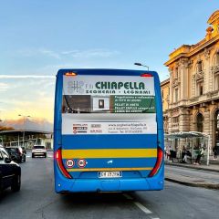 Pubblicità dinamica autobus Provincia di Cuneo