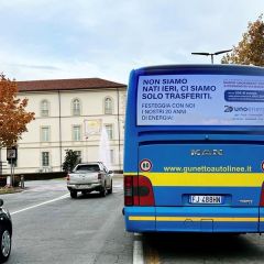 Pubblicità dinamica autobus Provincia di Cuneo