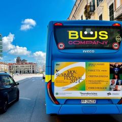 Pubblicità dinamica autobus Provincia di Cuneo