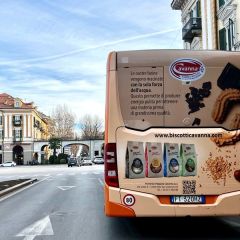 Pubblicità dinamica autobus Cuneo
