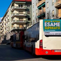 Pubblicità dinamica autobus  Cuneo
