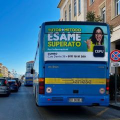 Pubblicità dinamica autobus Cuneo