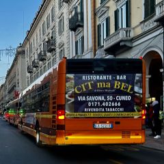 Pubblicità dinamica autobus Cuneo