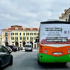 Pubblicità dinamica autobus Cuneo