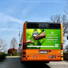 Pubblicità dinamica autobus Cuneo