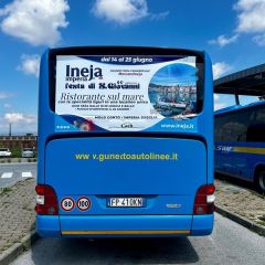 Pubblicità dinamica autobus Provincia di Cuneo