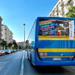 Pubblicità dinamica autobus Provincia di Cuneo