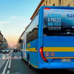 Pubblicità dinamica autobus Provincia di Cuneo