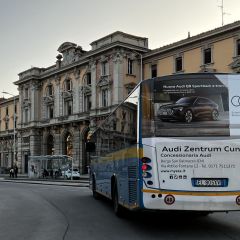 Pubblicità dinamica autobus Provincia di Cuneo