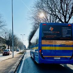 Pubblicità dinamica autobus Provincia di Cuneo