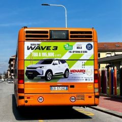 Pubblicità dinamica autobus Cuneo