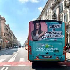 Pubblicità dinamica autobus Cuneo