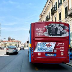 Pubblicità dinamica autobus Provincia di Cuneo