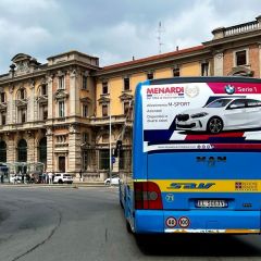 Pubblicità dinamica autobus Provincia di Cuneo