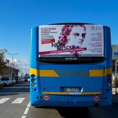 Pubblicità dinamica autobus Provincia di Cuneo