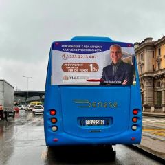 Pubblicità dinamica autobus Provincia di  Cuneo