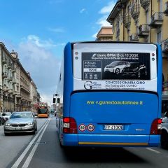 Pubblicità dinamica autobus Provincia di Cuneo